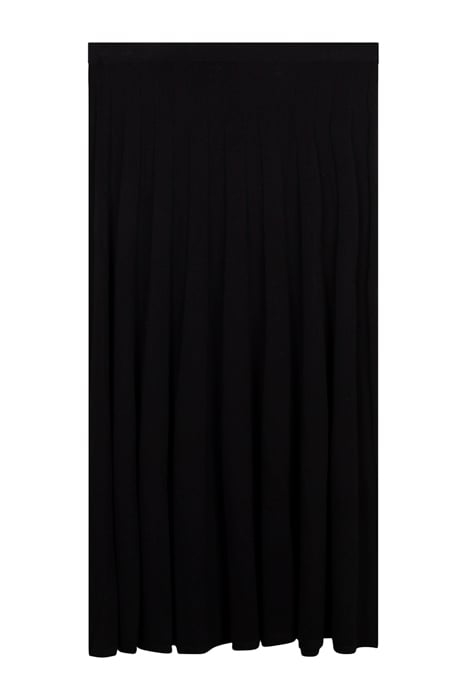 RUBY KNITTED SKIRT BLACK 2