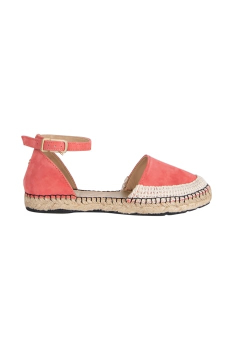 ESPADRILLE SANDALET 2 CM LUXURY SUEDE PINK 1