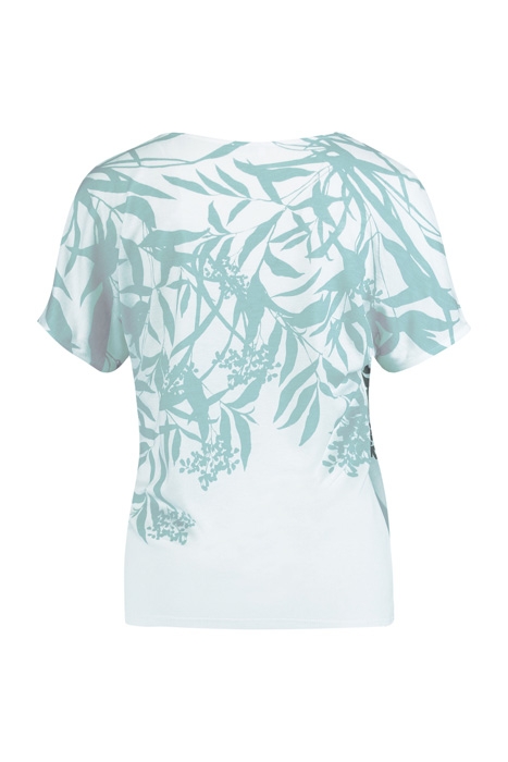 BLOUSE TOP, WITH A MIXED PATTERN MULTI-COLORED 2