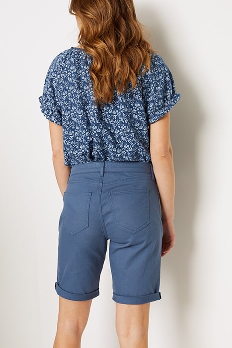 BERMUDA DENIM SHORT DUSTY NAVY 1