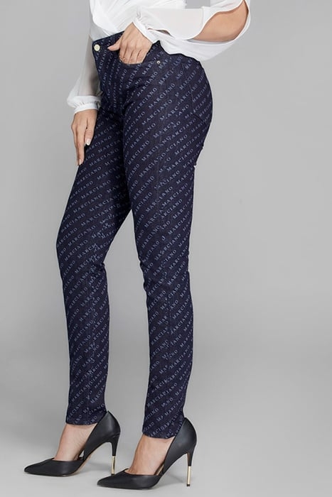 BLACK RINSE STILETTO LASER MID 3