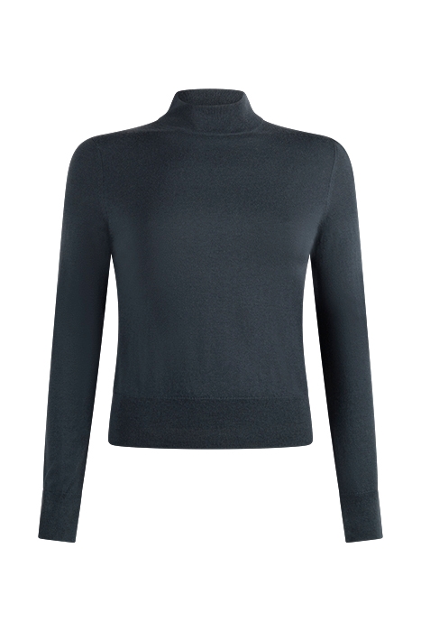 LYNN SILK MIX SWEATER PACIFIC BL 1