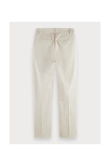 ABOTT' REGULAR FIT CHINO IN MERCERIZED ORGANIC COTTON OFF WH 2