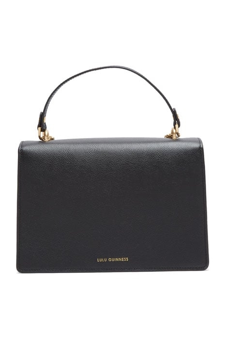 BLACK MED CUT OUT LIP POPPY BLACK 2