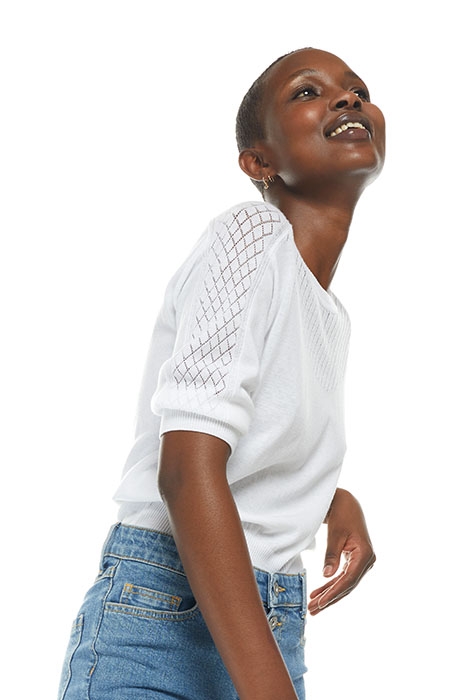 JUMPER BERGAMOTE WHITE 2