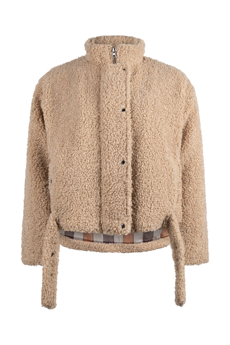GIRLS LUNA JACKET BEIGE MELANGE 1