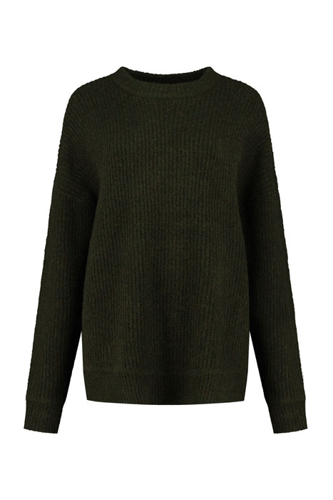 ROSA KNIT DARK ARMY 1