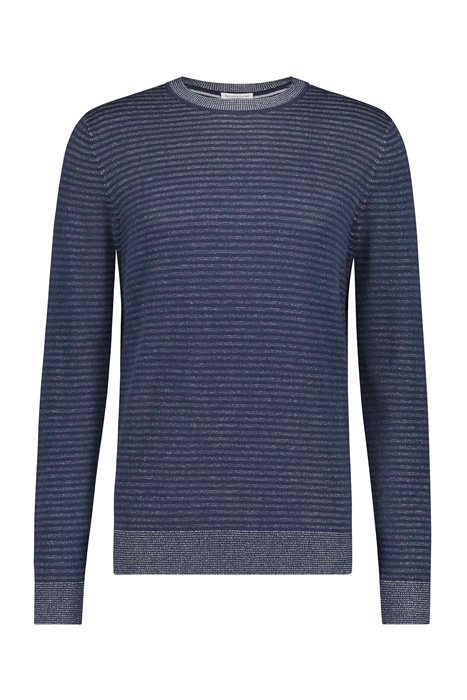 MCG WINTER VINTAGE STRIPE SWEATER BRIGHT NAVY 1