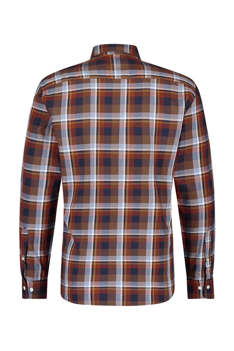 MCG RF ORANGE CHECK SHIRT SQUASH ORANGE 2
