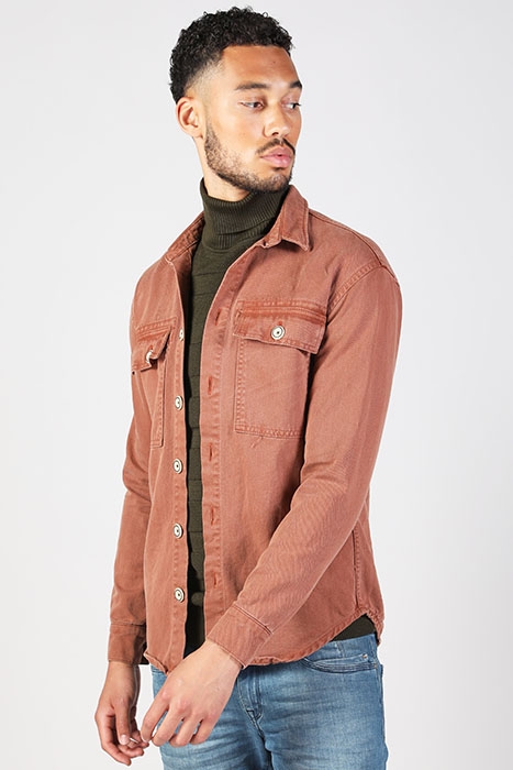 OVERHEMD RUSTY BROWN 2