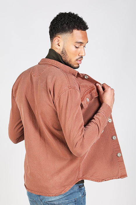 OVERHEMD RUSTY BROWN 3