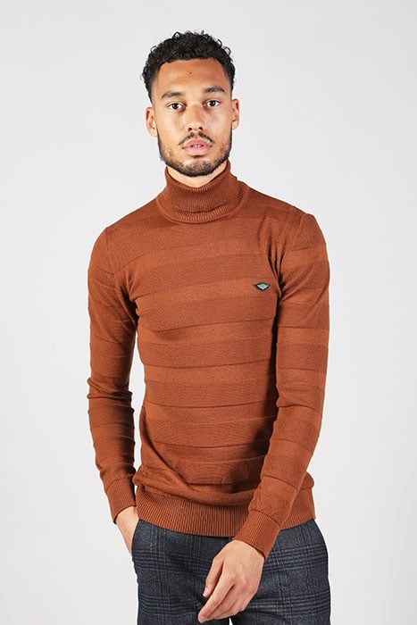 KNITWEAR RUSTY BROWN 1