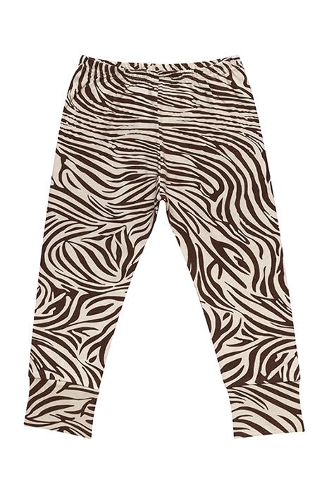 LEGGING ZEBRA BROWN/ECRU 1