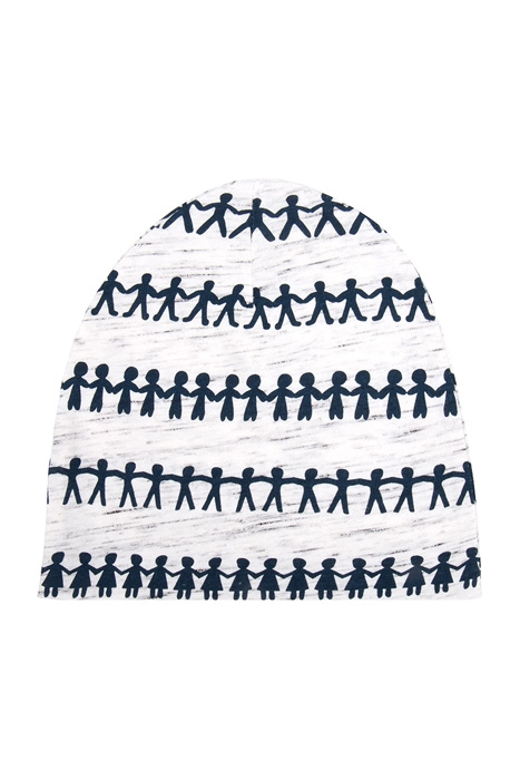 LI X ANTOINE PETERS BEANIE BLUE/GREY 2