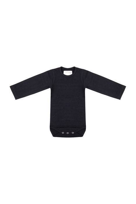 ONESIE LONGSLEEVE BLACK 1