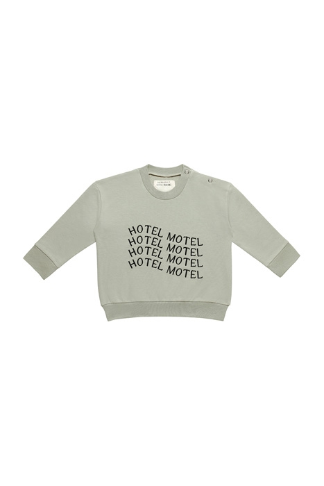 BOXY SWEATER HOTEL MOTEL GREEN 1