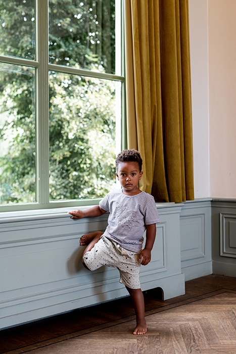 TSHIRT HOTEL MOTEL BROWN/WHITE 3