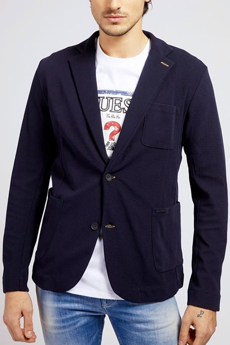 MYRON BLAZER SUITING BLUE SUITING BLUE 1