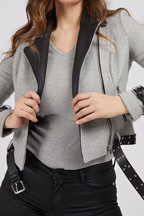 ALLISON JACKET LIGHT HEATHER GREY M LIGHT HEATHER GREY M 2