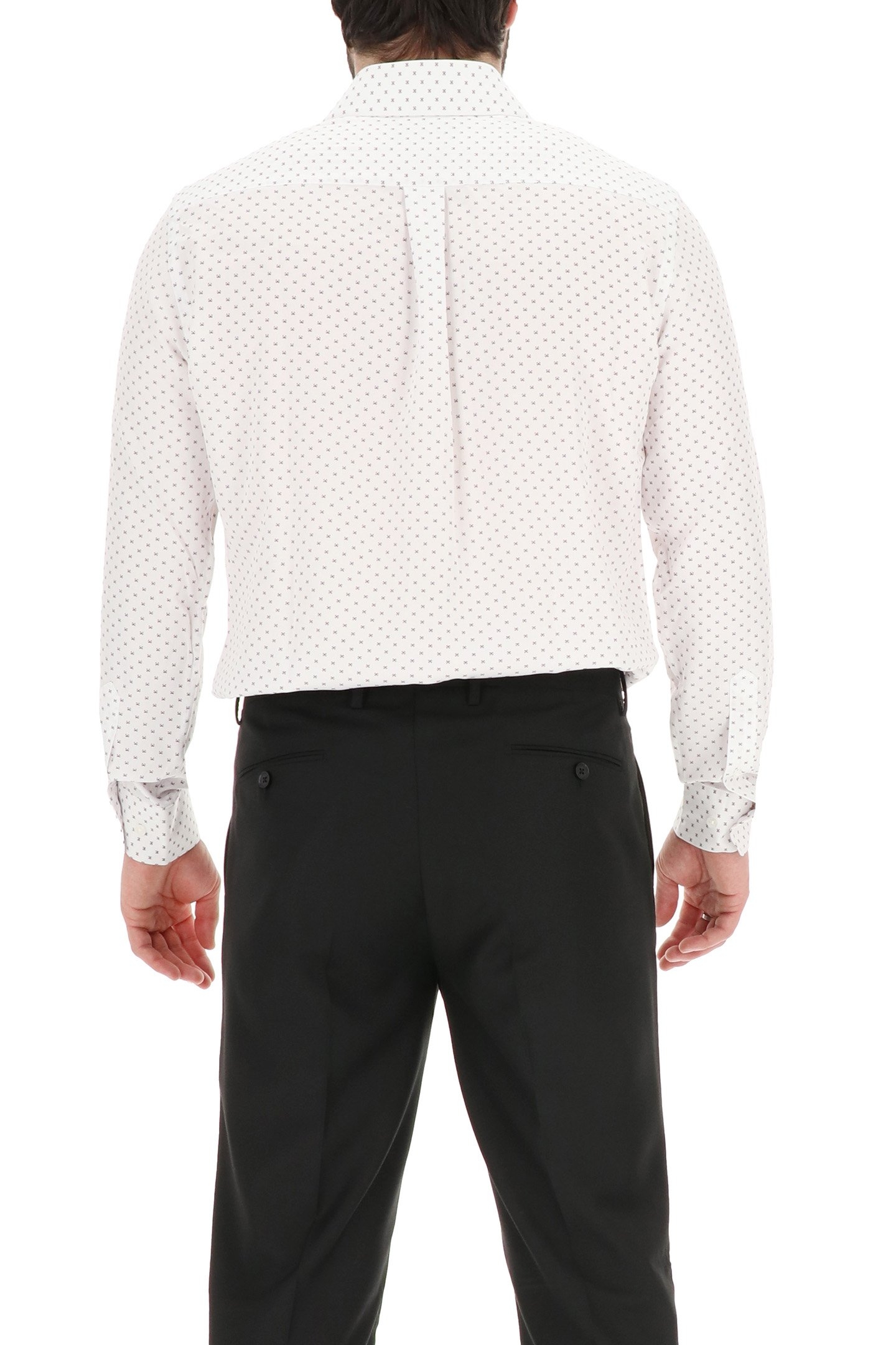 4 WAY STRETCHDRESS SHIRT WHITE 2