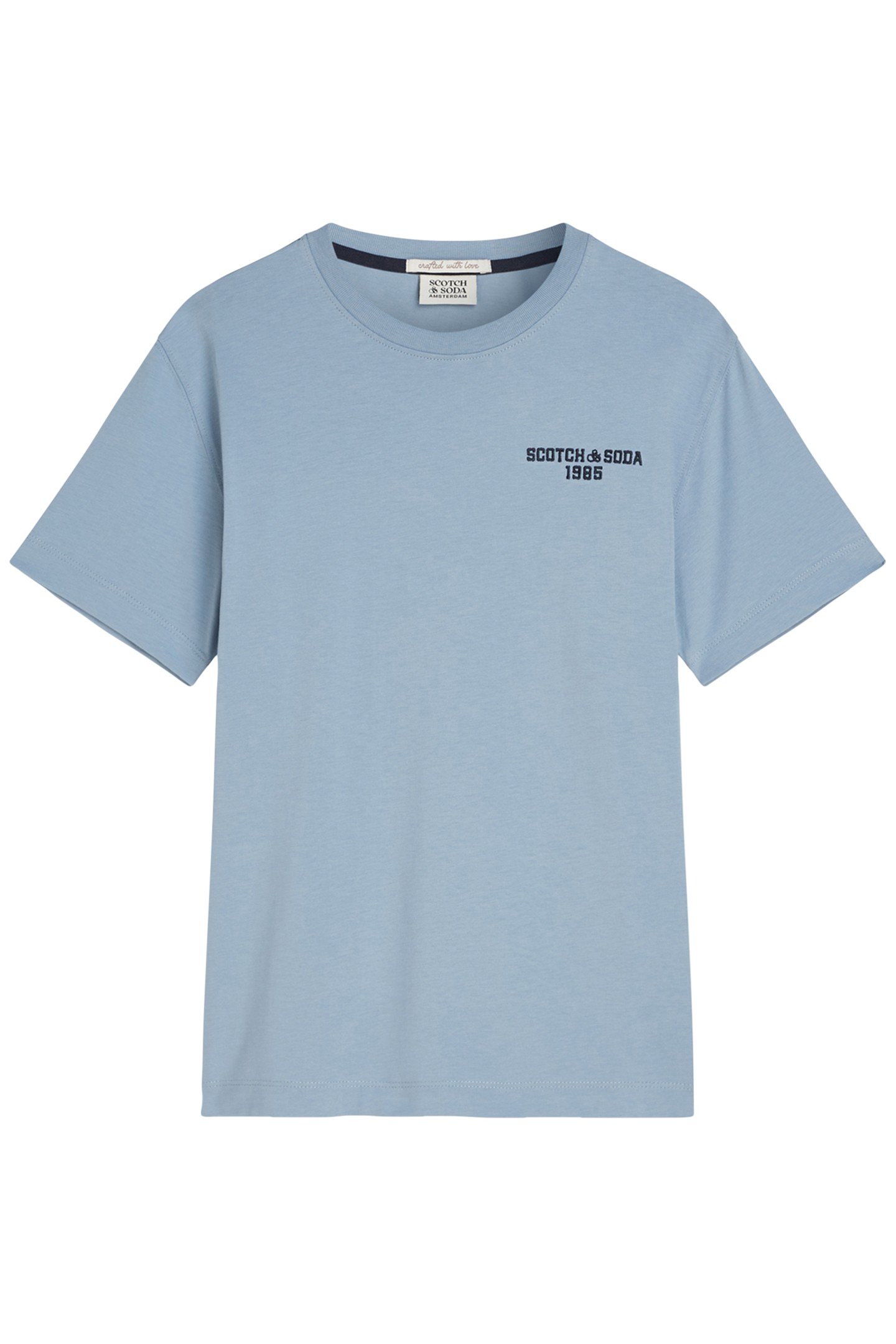 BOYS GRAPHIC TEE SKY/PEWTER 1