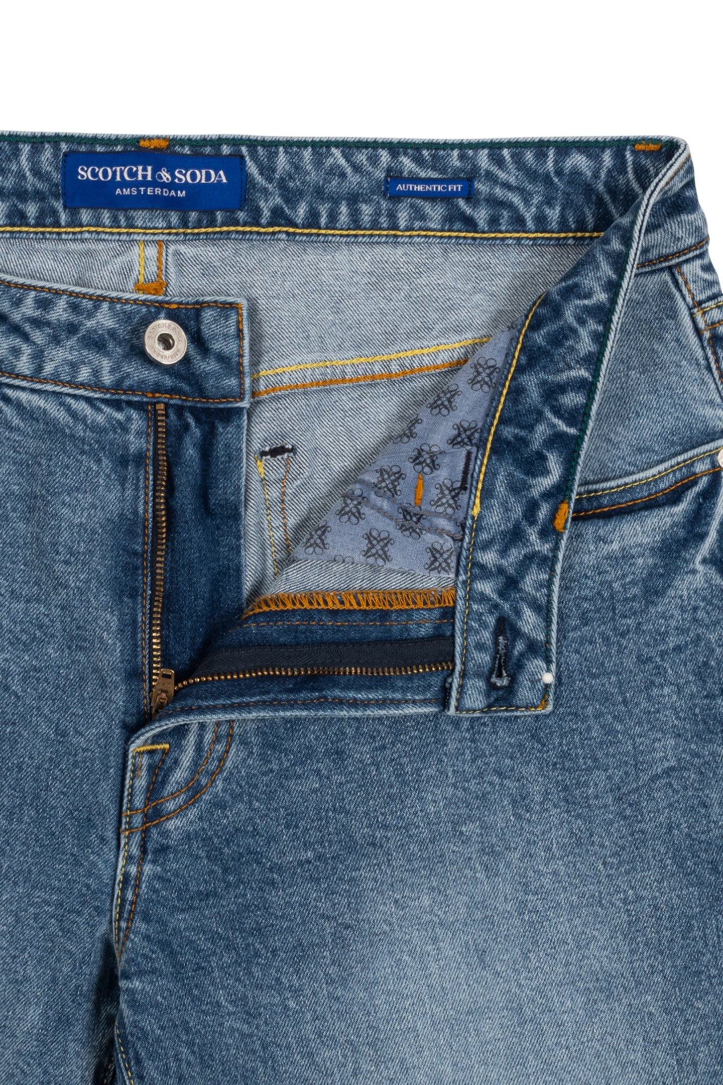 AUTHENTIC FIT MARIN WASH JEAN NAVY COMBO 4