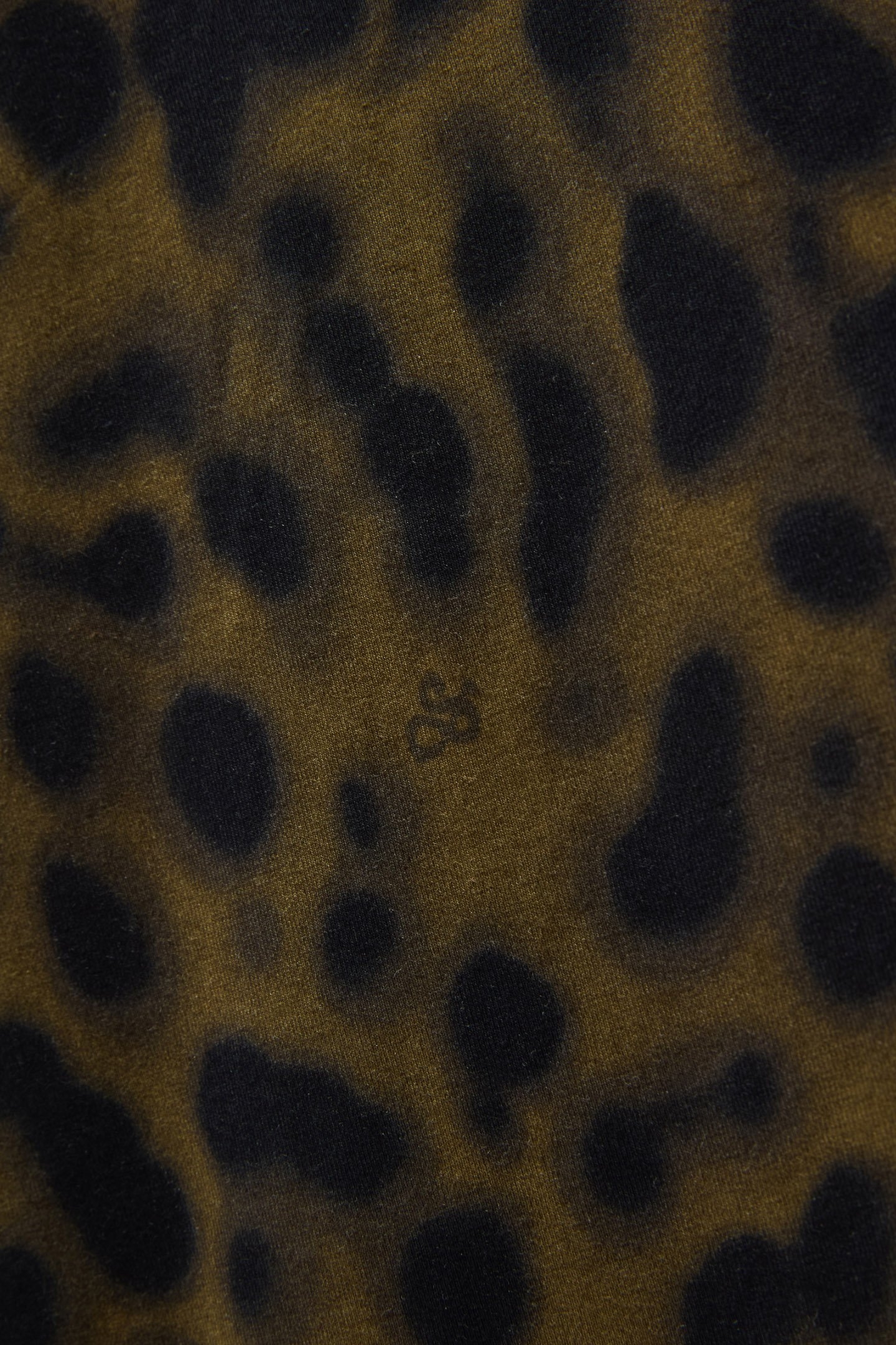 TIE FRONT DRESS MILITARY OLIVE ANIMAL 8