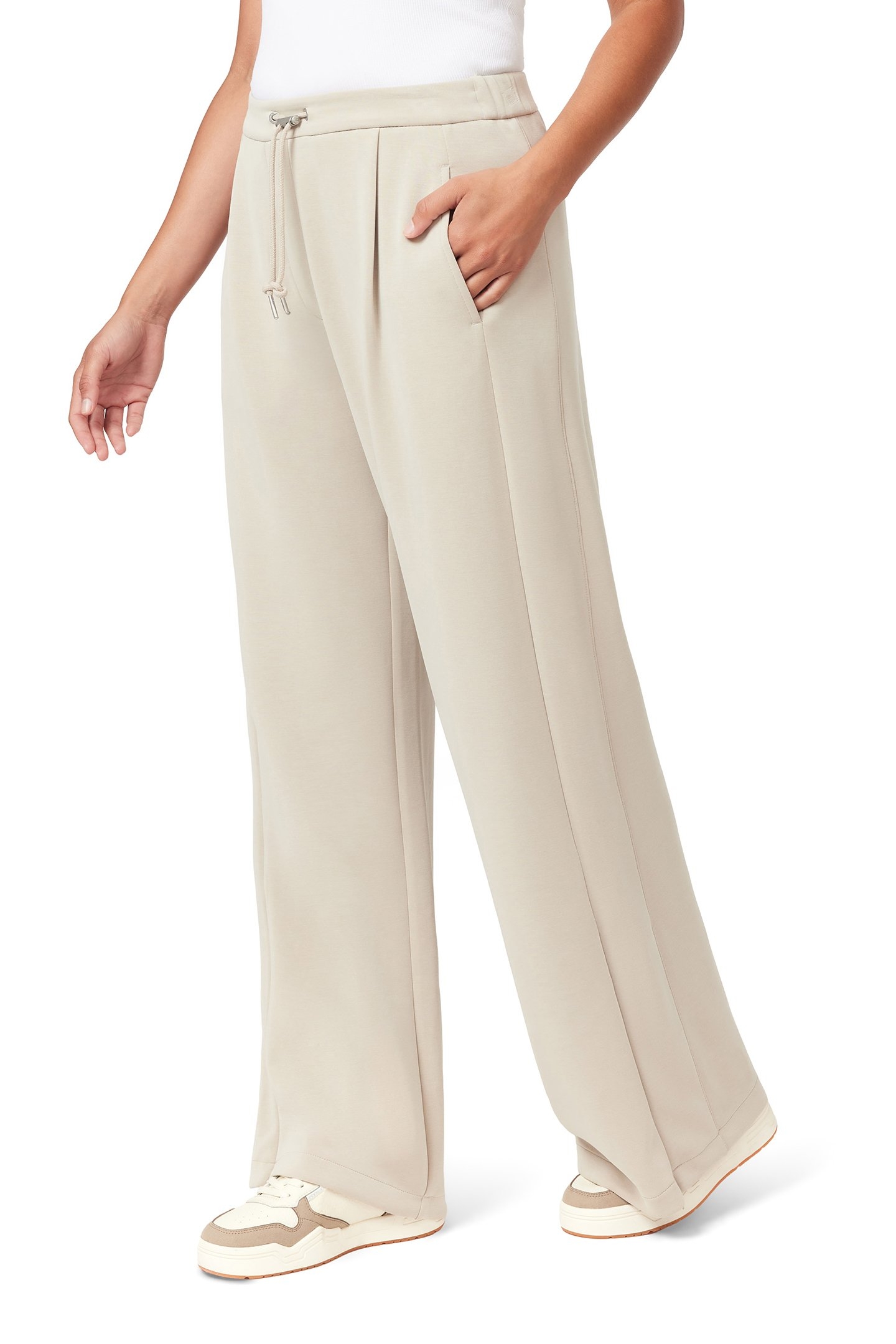 SIDE ZIPPER PANT FEATHER GRAY 4