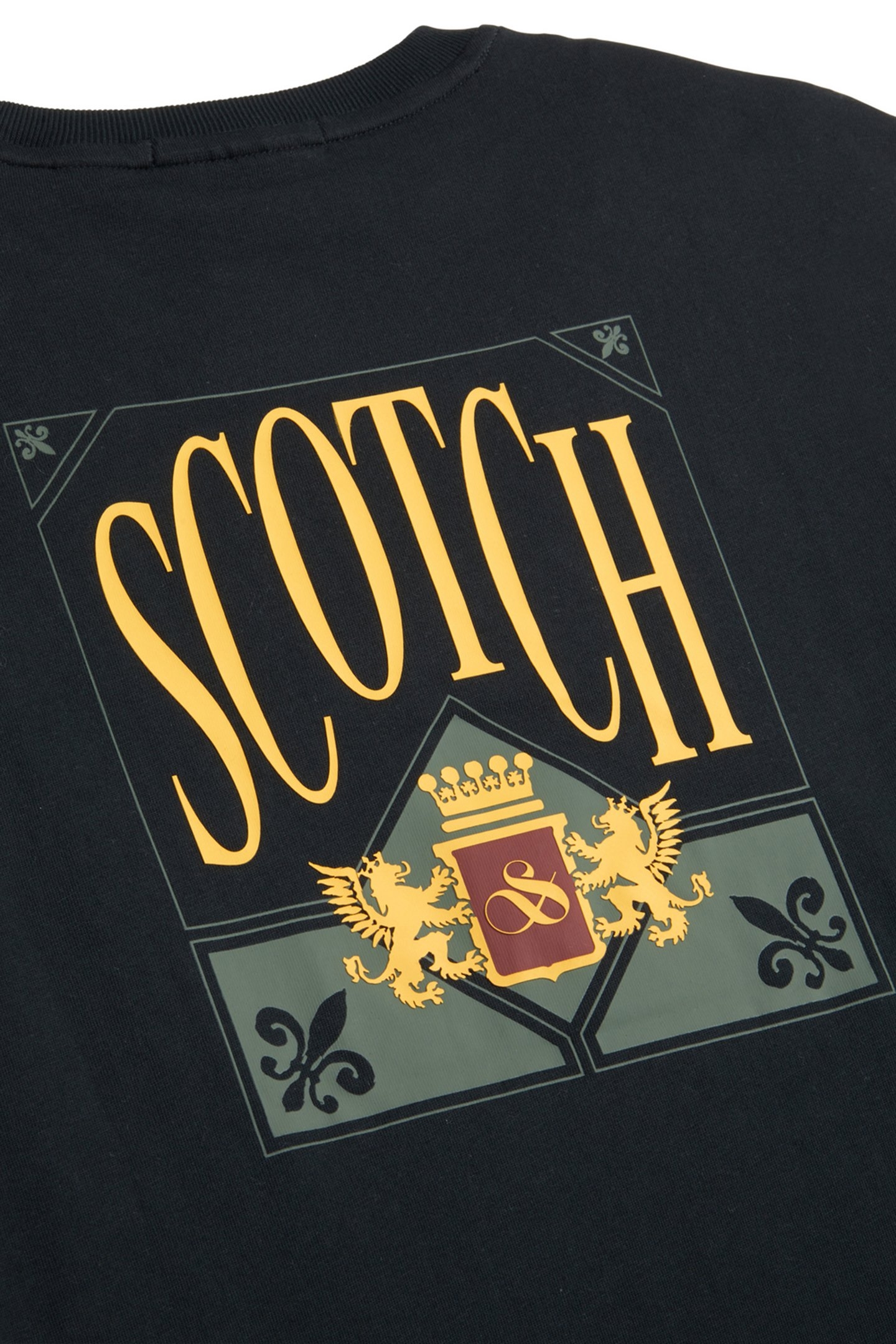 RELAXED FIT SS GRAPHIC TEE BLACK/RED 4