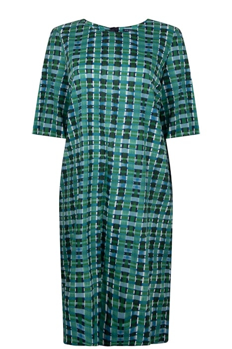 BOW TIED BACK DRESS GREEN 1