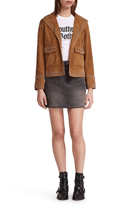 BETTY SKIRT WASHED BLACK 1