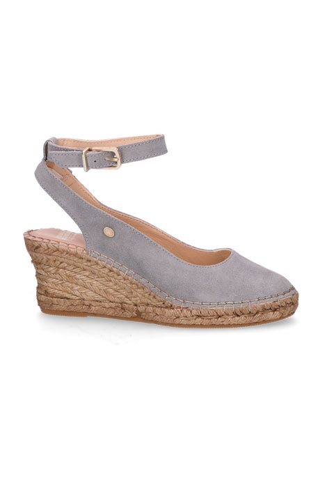 ESPADRILLE 6,5 CM SUEDE GREY 1