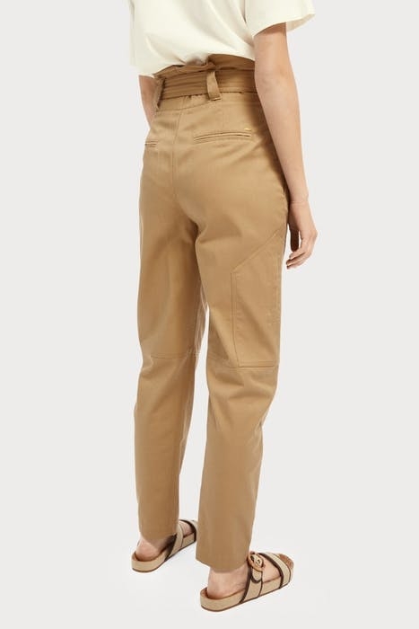 PAPERBAG CARGO PANTS IN CLEAN TWILL SAND 7