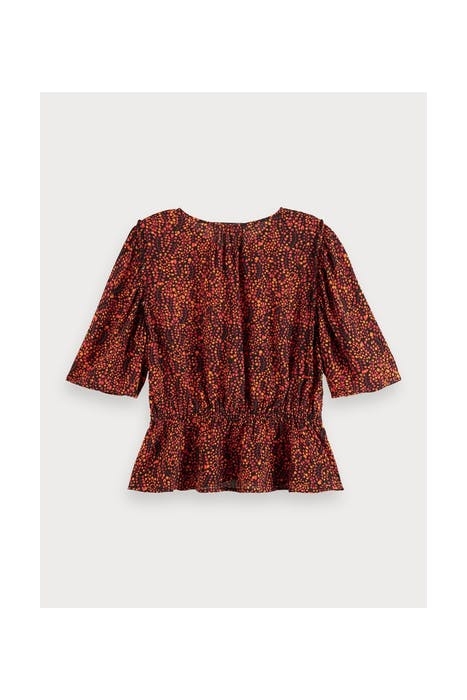 CROPPED TOP WITH GATHERING DETAILS COMBO D 2