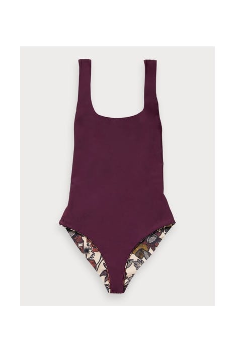 REVERSIBLE BATHING SUIT IN ECONYL™ QUALITY COMBO A 3