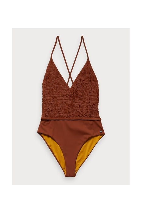 BATHING SUIT WITH SMOCKING DETAILS SIENNA 1