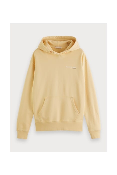 UNISEX HOODY IN ORGANIC COTTON FLAX 1