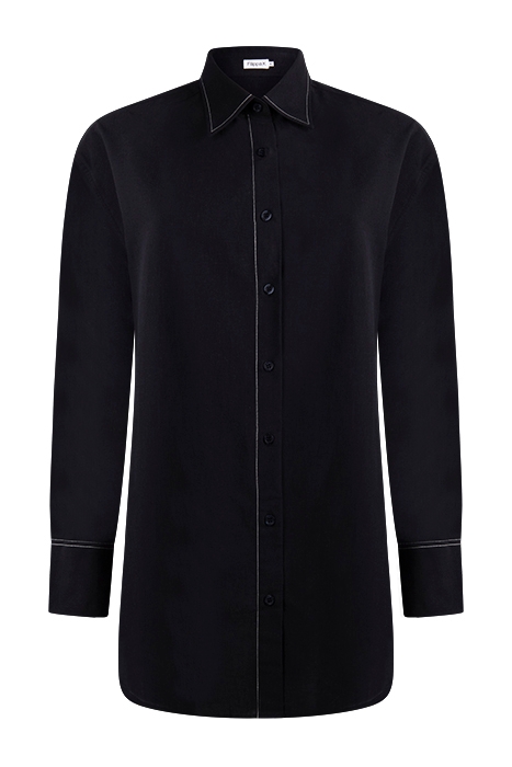 MANDY COTTON SHIRT NAVY 1