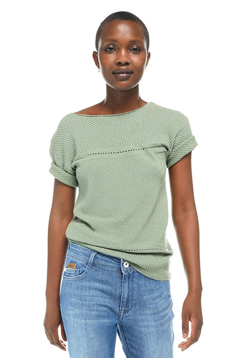 JUMPER KALMIA GREEN-GREY 1