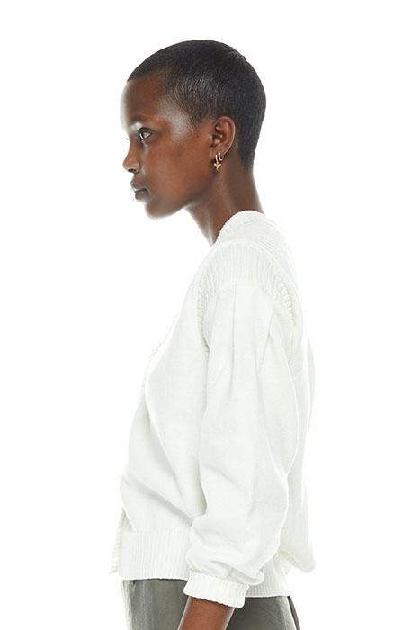 CARDIGAN LAMIUM ECRU 3