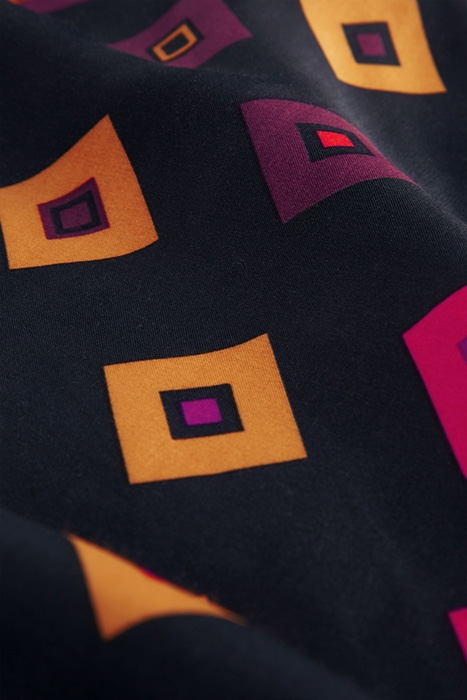 CLAIRE TETRIS SKIRT BLACK 3