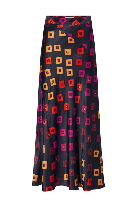 CLAIRE TETRIS SKIRT BLACK 1