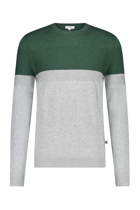 MCG LINKED STITCH SWEATER MEDIUM GREY 1