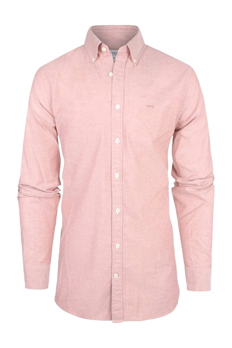MCG RF STRETCH OXFORD SHIRT BURNED RED 1