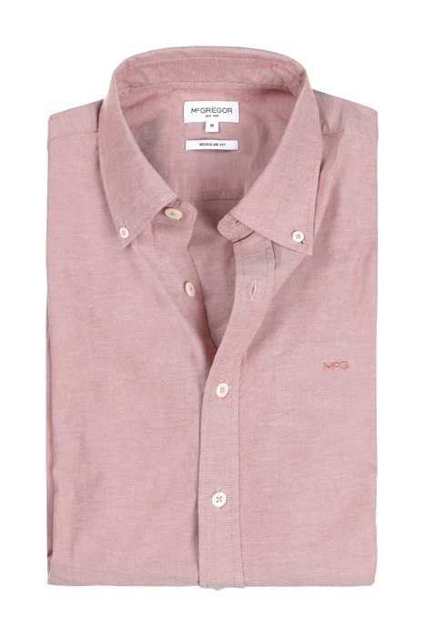 MCG RF STRETCH OXFORD SHIRT BURNED RED 3