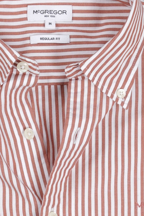 MCG RF BOLD STRIPE SHIRT BURNED RED 4