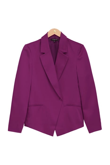 PAARSE SATIJNEN LOOK BLAZER PURPLE PURPLE 1