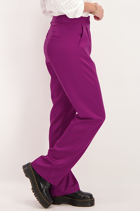 PAARSE SATIJNEN LOOK PANTALON PURPLE PURPLE 5