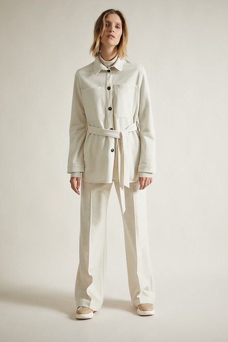 HEMDJACKE CREAM MELANGE 1