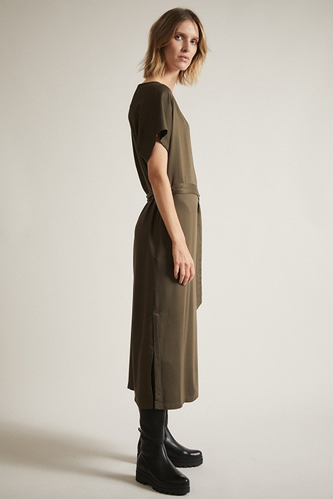 SATIN-KLEID IVY GREEN 3